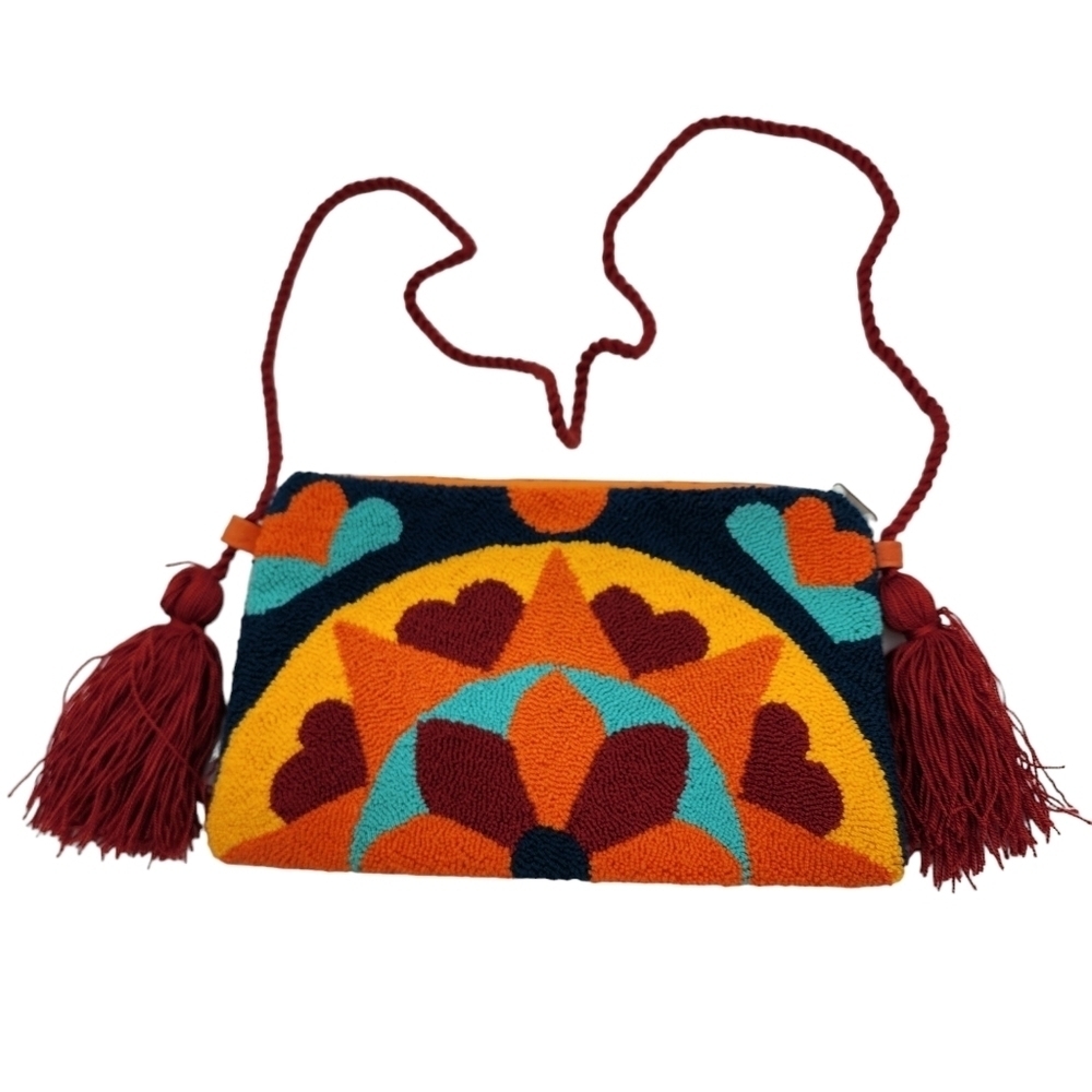 The Wayuu Tribe Women's Handmade Boho Colorful Wayuu Bag